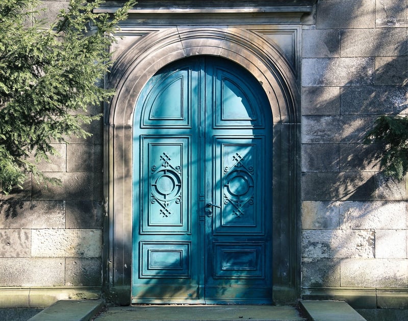 Secret Garden Door Entrance